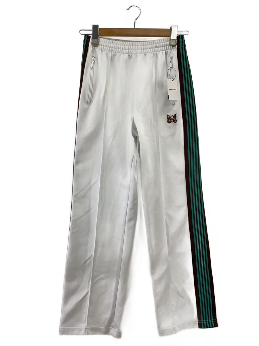 【中古】Needles◆シミ有/B’2ND 別注Track Pant/下つ方/XS/WHT/NS1624【メンズウェア】