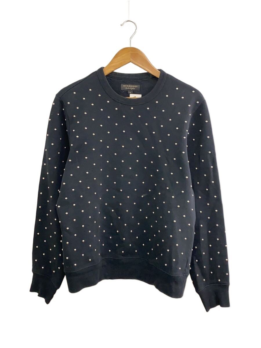 【中古】BURBERRY LONDON◆汗水/M/綿織物/BLK/無地//【メンズウェア】