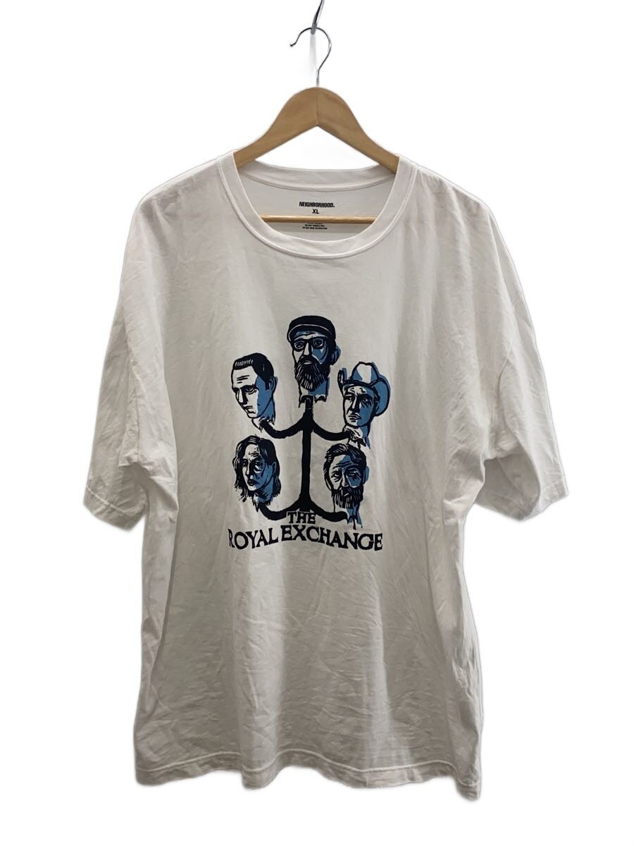 【中古】NEIGHBORHOOD◆プルオーバー/XL/綿織物/WHT/刷り上げる【メンズウェア】
