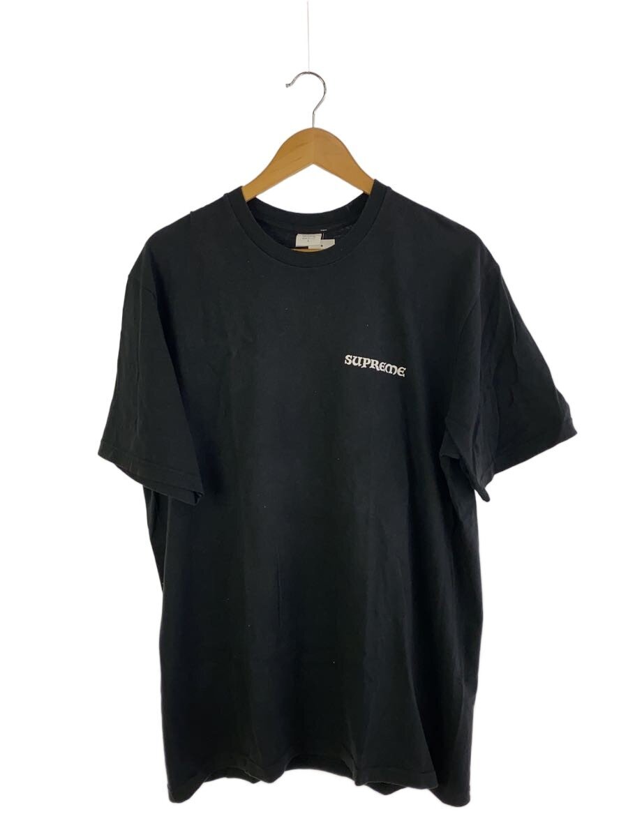 【中古】Supreme◆プルオーバー/L/綿織物/BLK【メンズウェア】