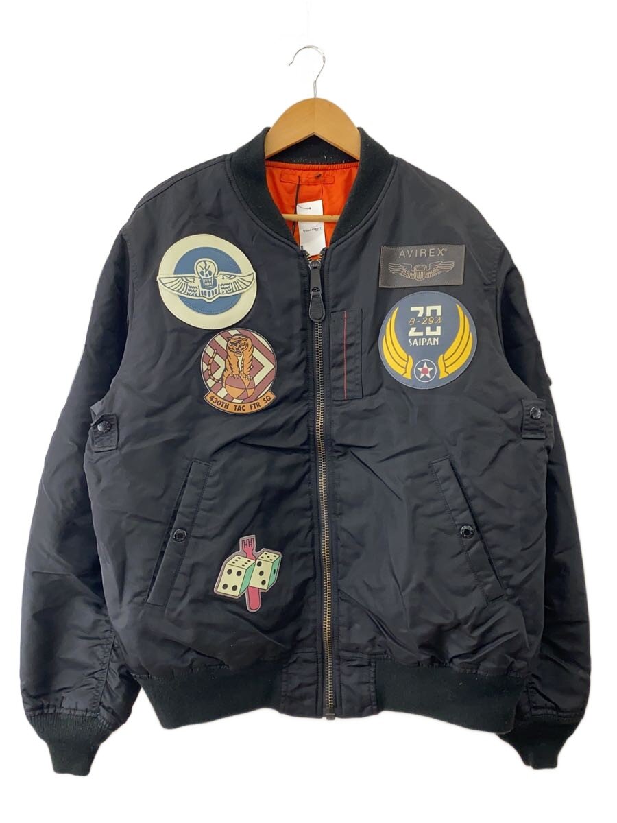 【中古】AVIREX◆フライトジャケット/3L/ナイロン/BLK/6102172//【メンズウェア】｜2ｎｄ STREET 店
