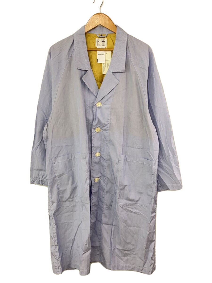 【中古】H.UNIT◆ショップコート/2/コットン/BLU/H-CT015【メンズウェア】｜2ｎｄ STREET 店