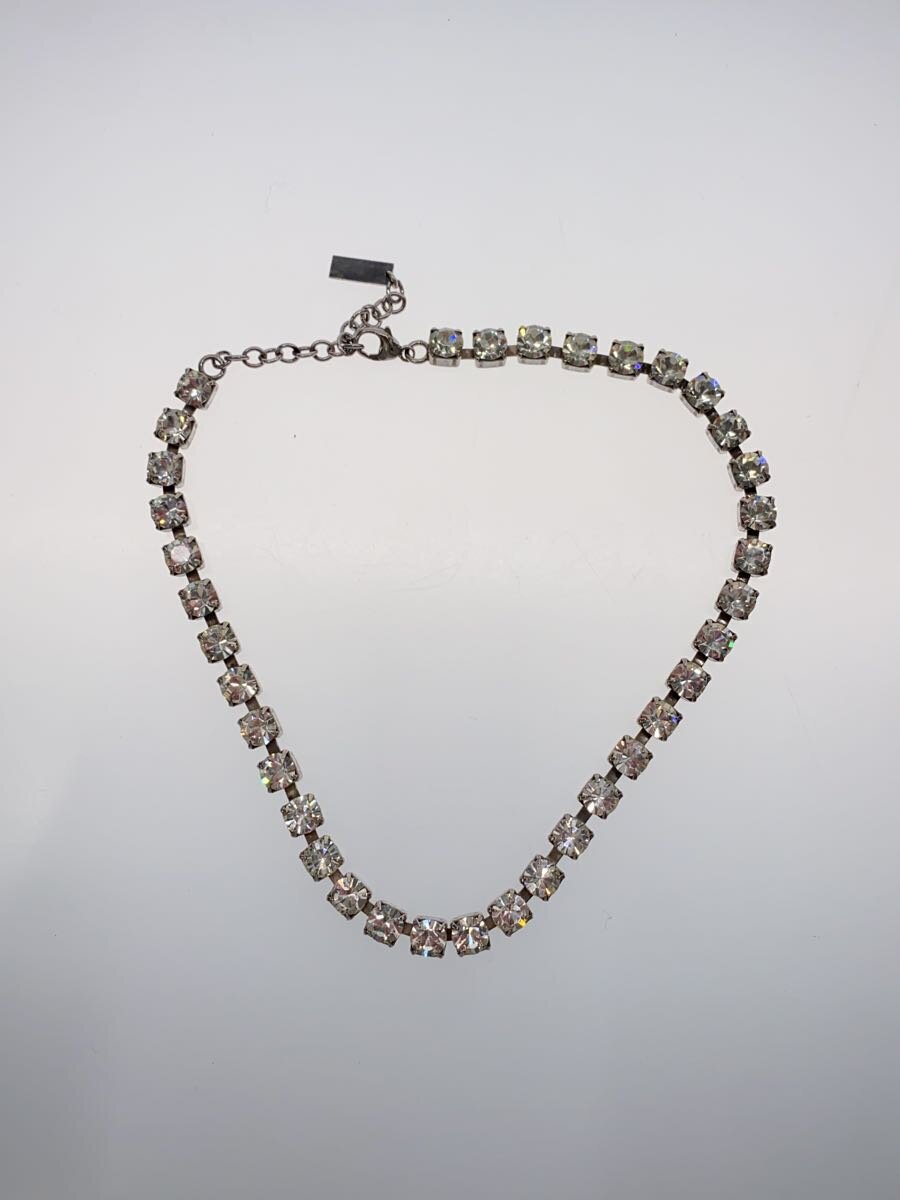 【中古】SAINT LAURENT◆頸飾り/--/色合い石ころ/SLV/いの一番有/レディース/671669 Y1526/箱あり//【服飾雑貨他】
