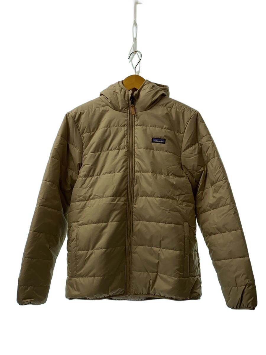 【中古】patagonia◆上衣/--/ポリエステル/BEG/無地/68095FA23【キッズ】
