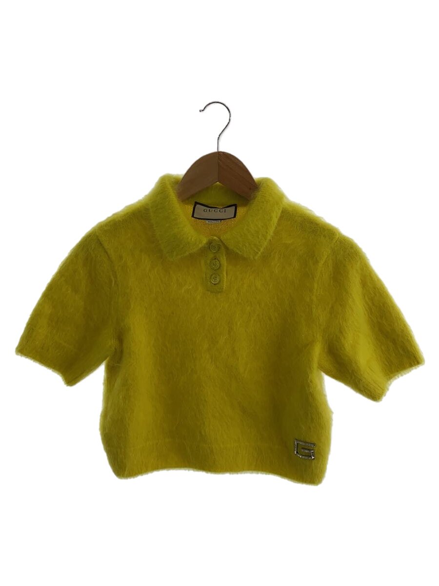 【中古】GUCCI◆ポロシャツ/M/モヘア/YLW/761074【レディースウェア】｜2ｎｄ STREET 店 36,179円