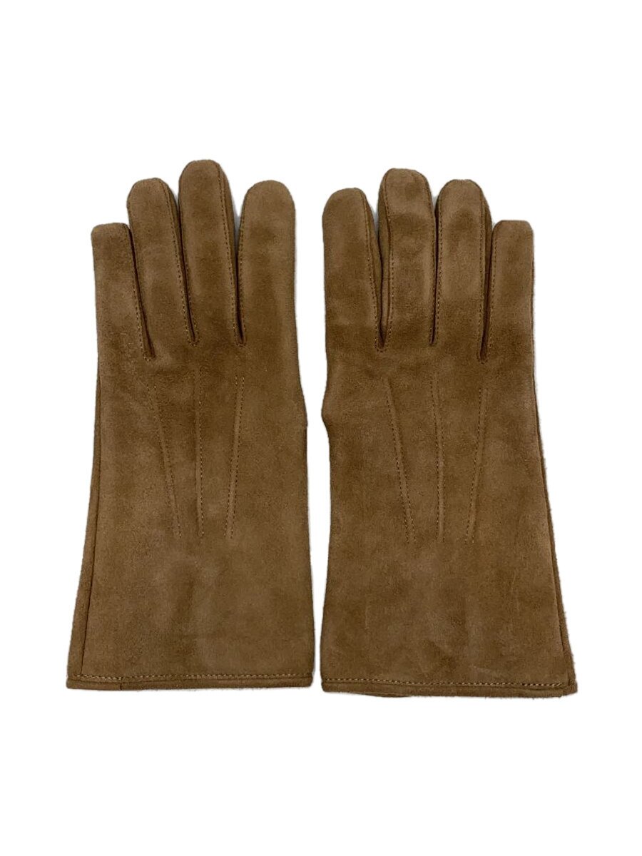 【中古】Hender Scheme◆Suede Glove/S/スウェード/KHK/メンズ/tq-rc-sgb【服飾雑貨他】