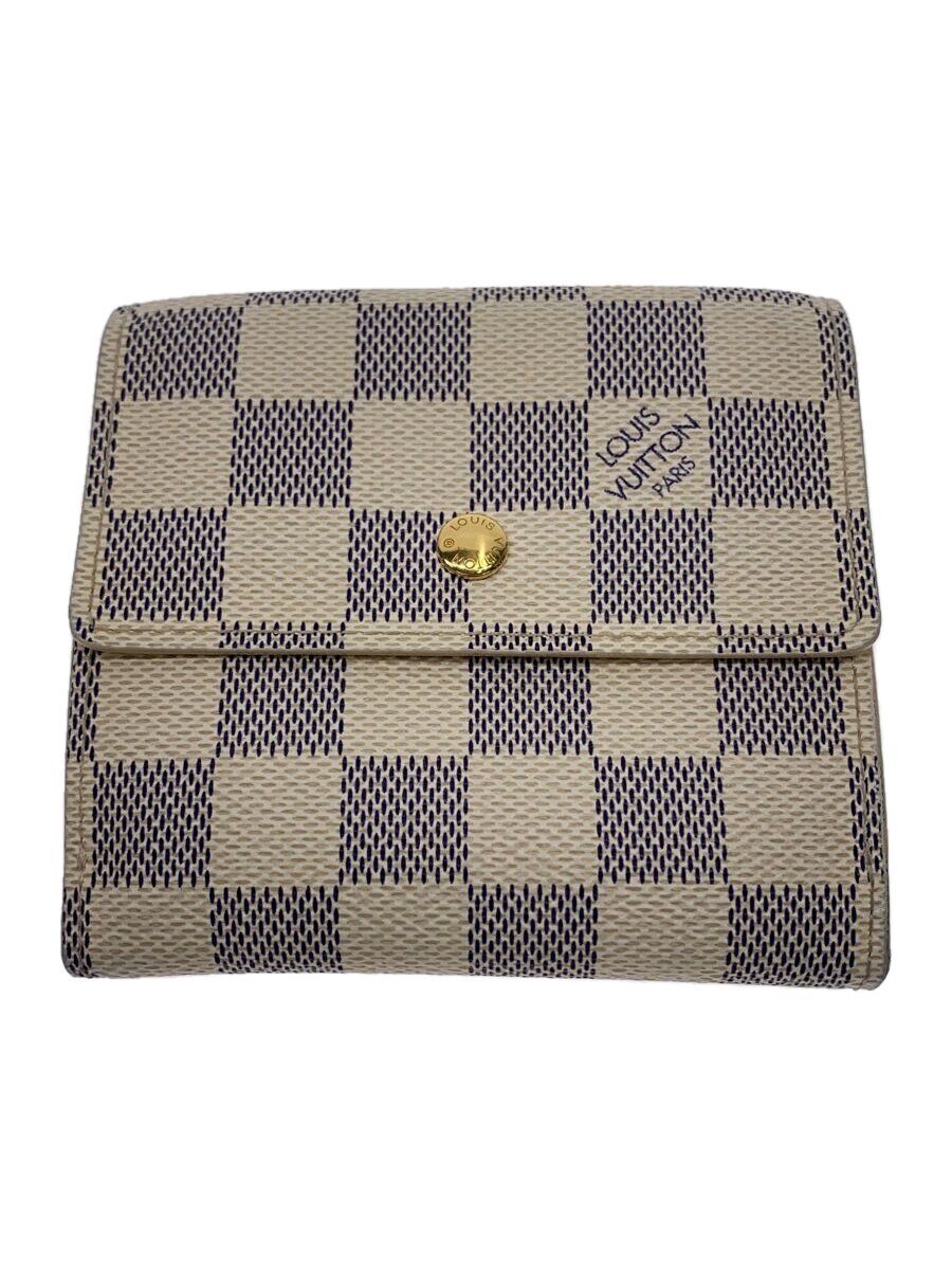 【中古】LOUIS VUITTON◆ポルト・フォイユ・エリーズ_ダミエ・アズール/PVC/WHT/総柄/レディース【服飾雑貨他】 29,029円