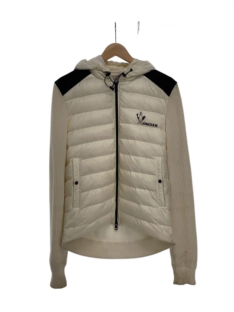 【中古】MONCLER◆ダウンジャケット/S/ナイロン/WHT/無地/f10919b50110【メンズウェア】｜2ｎｄ STREET 店