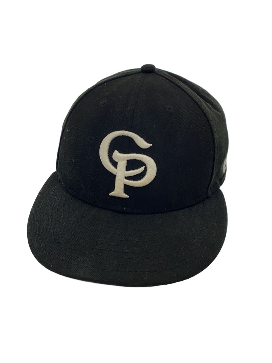 【中古】NEW ERA◆旗がしら/7 1/4/ポリエステル/BLK/メンズ/×COOTIE PRODUCTIONS//【服飾雑貨他】