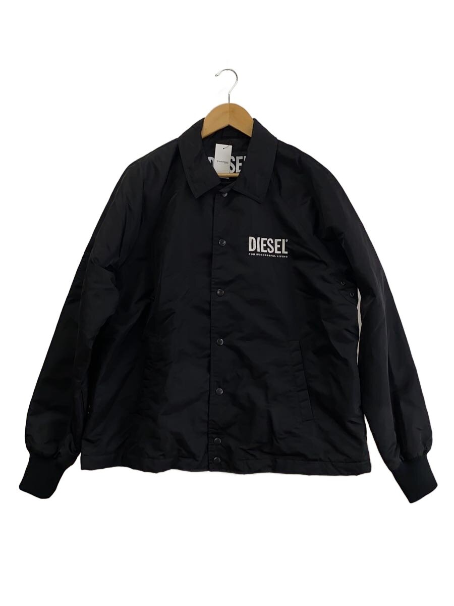 【中古】DIESEL◆ナイロン上衣/M/ナイロン/BLK//【メンズウェア】