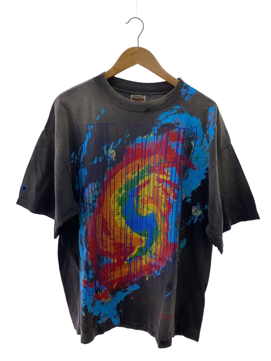 【中古】SAINT MICHAEL◆24AW/CP SS-TEE/プルオーバー/XL/綿織物/BLK/SM-YS1-0000-C05【メンズウェア】