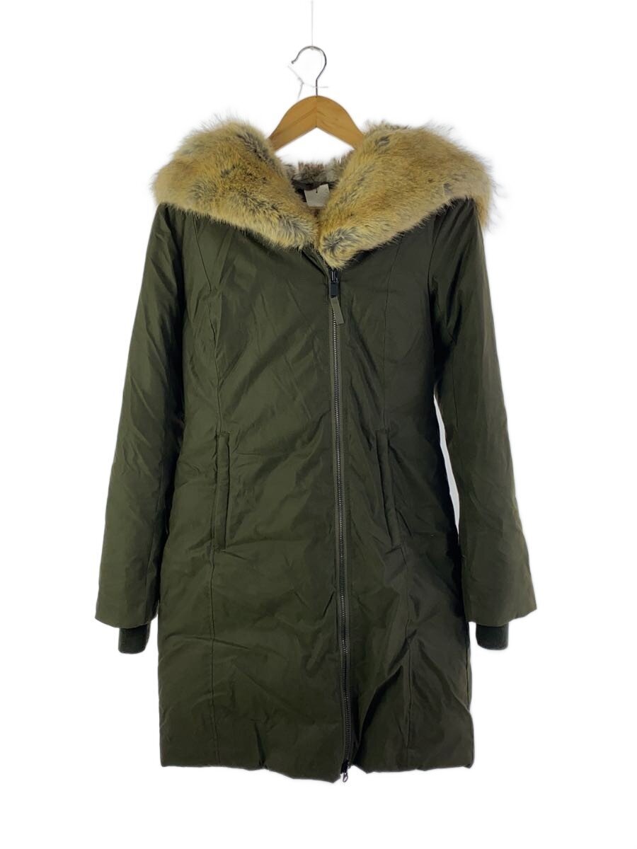 【中古】Babaton◆グースダウン/ファー/ロングダウンジャケット/XS/ポリエステル/GRN【レディースウェア】｜2ｎｄ STREET 店
