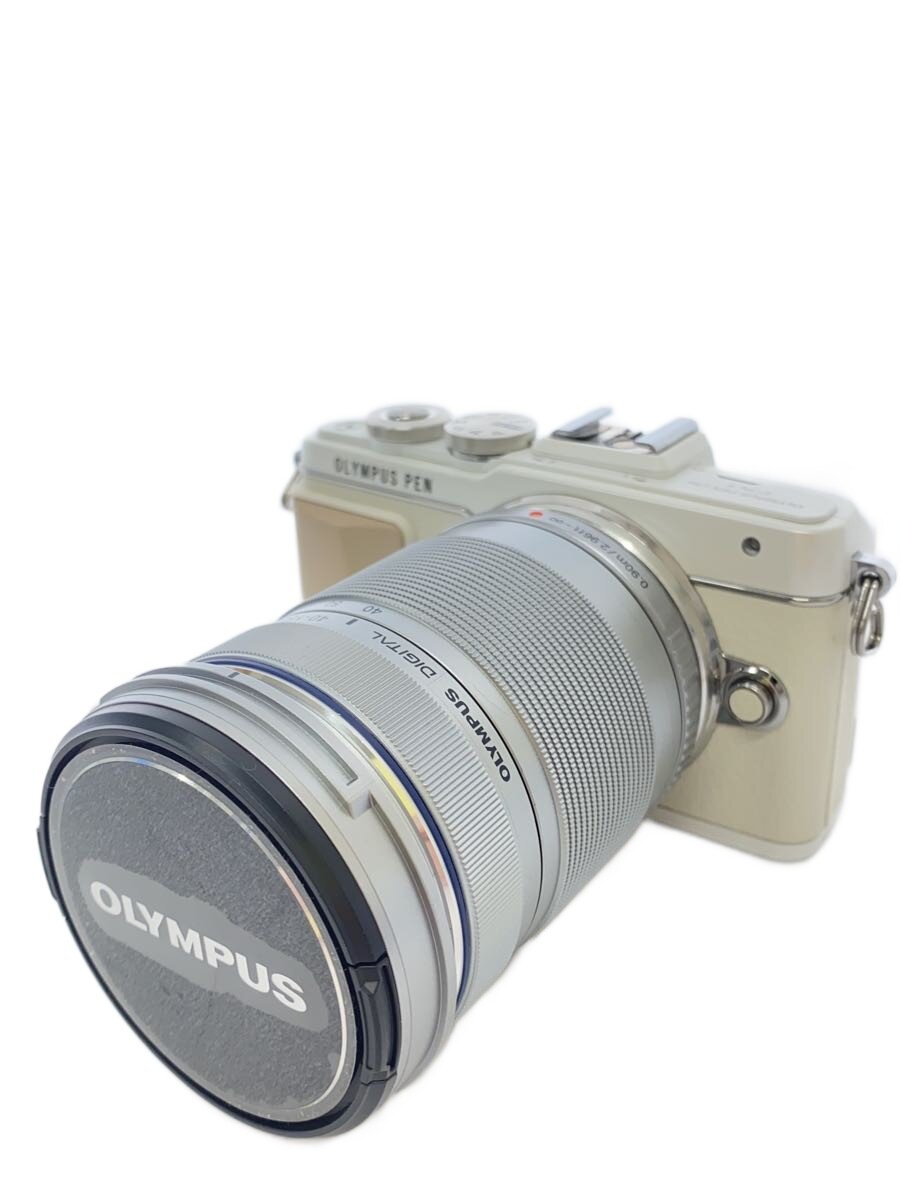 【中古】OM SYSTEM(OLYMPUS)◆デジタル一眼カメラ OLYMPUS PEN Lite E-PL7 [ホワイト] 40-150mmレンズ付属//【カメラ】｜2ｎｄ STREET 店