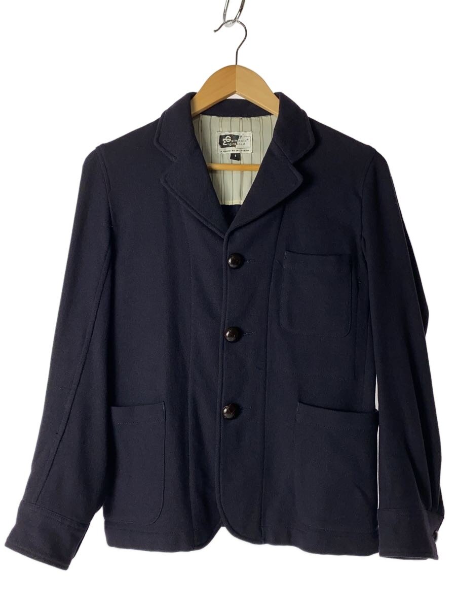 【中古】Engineered Garments◆上衣/1/羊毛/NVY/無地【レディース御召しもの】