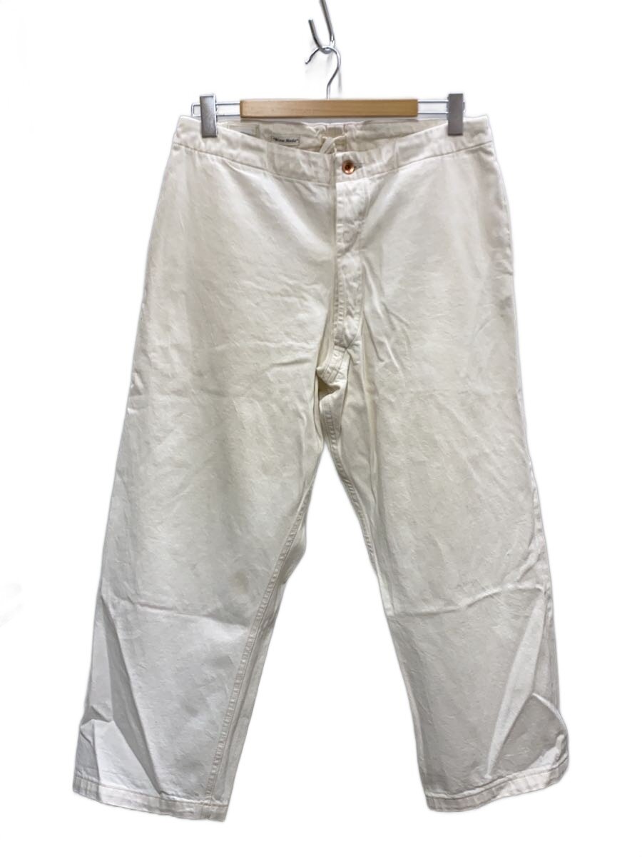 【中古】Story mfg.◆引っ切り無いズボン下/--/綿織物/WHT/無地【メンズウェア】