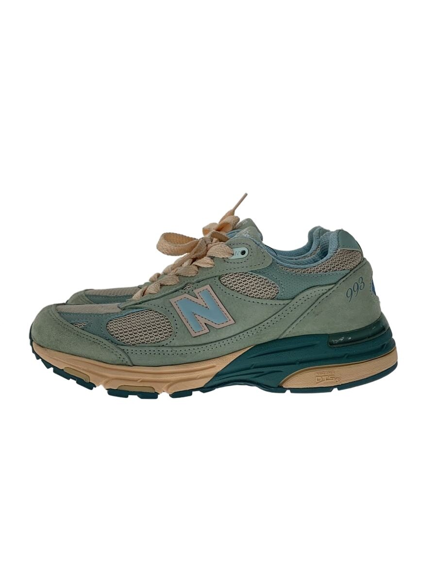 【中古】NEW BALANCE◆MR993/青色/25.5糎/BLU【シューズ】