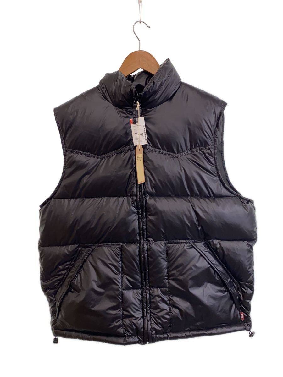 【中古】HIDE AND SEEK◆25AW/ダウンベスト/L/ナイロン/BLK/HJ-110225【メンズウェア】|2nd STREET 店