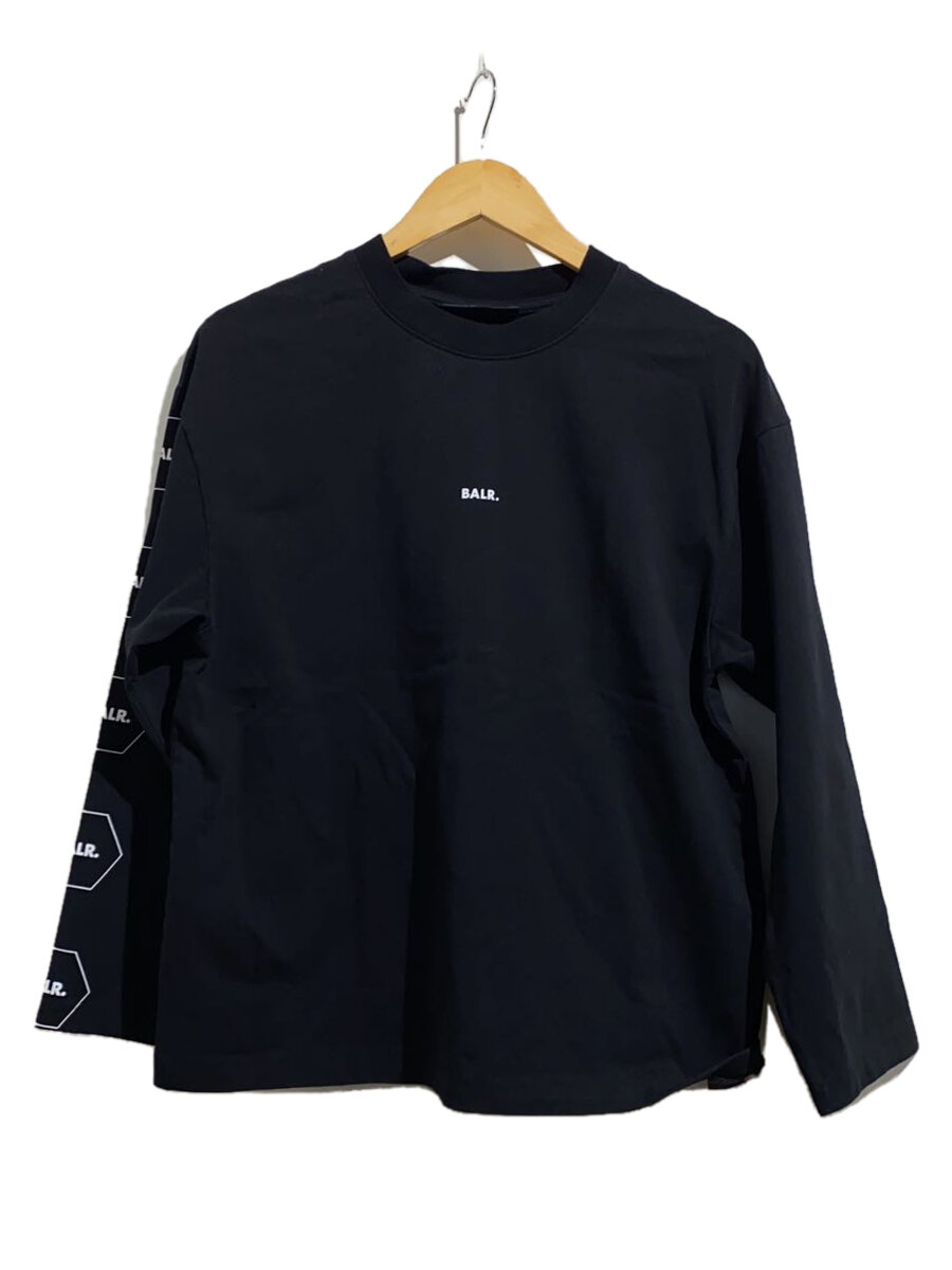 【中古】BALR.◆長袖ティーシャツ/XS/コット/黒いこと//【メンズウェア】