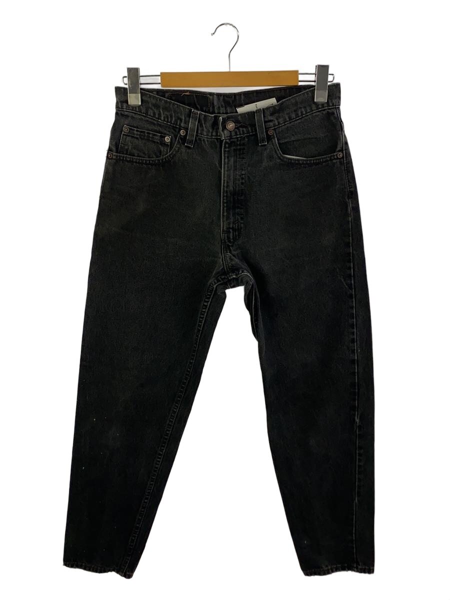 【中古】Levi’s◆90s/550/後染め/USA製/W33 L32/ジーンズ/黒いこと//【メンズウェア】