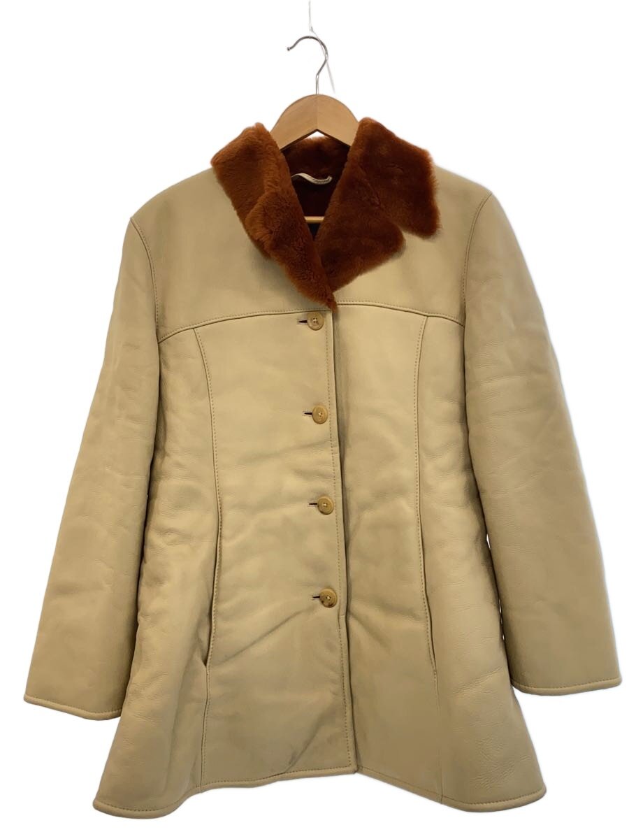 【中古】SALFR/コート/44/羊革/BEG【レディースウェア】｜2ｎｄ STREET 店 10,921円