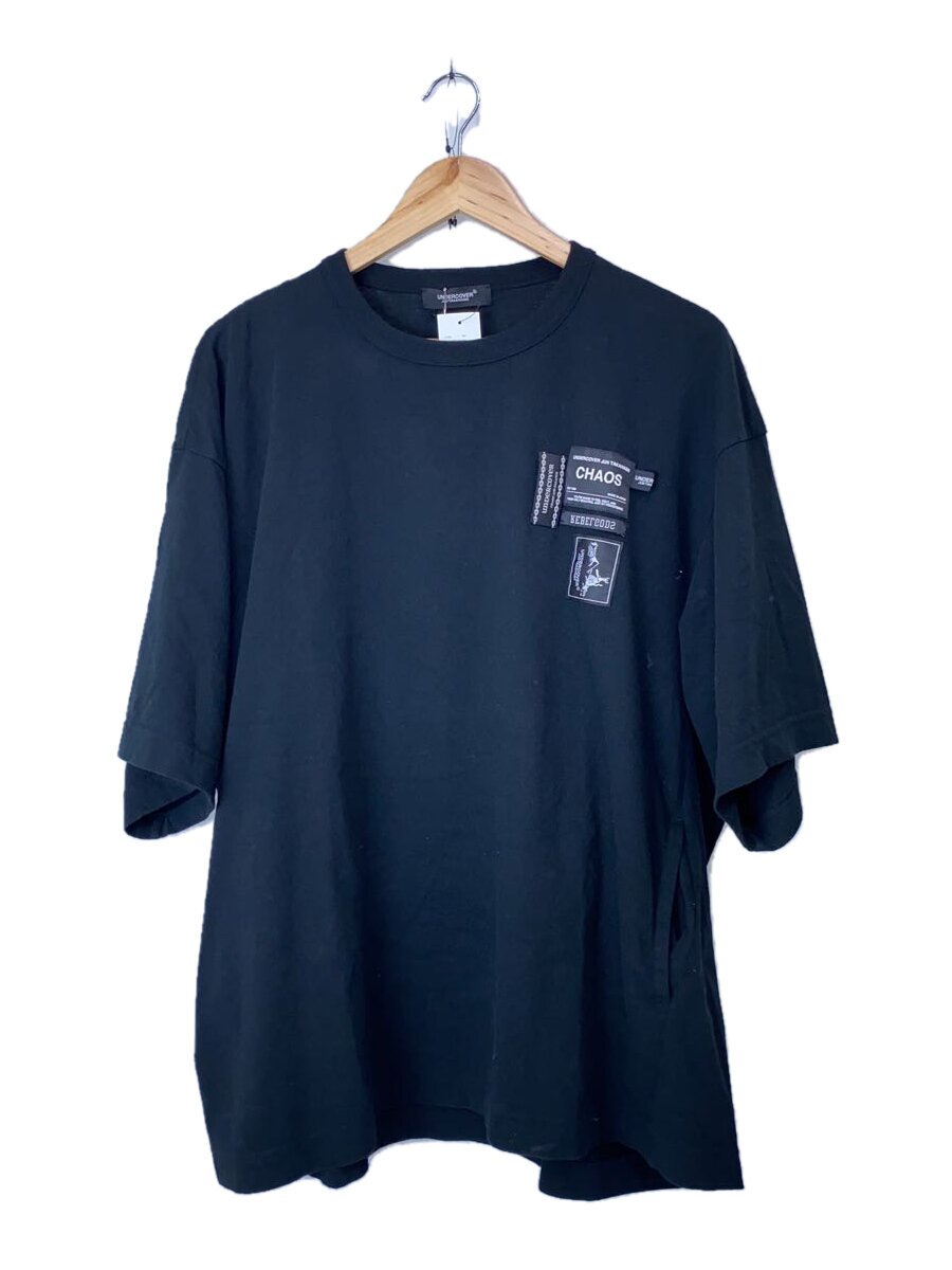 【中古】UNDERCOVER◆24SS/ネームコラージュTEE/2/綿織物/黒いこと/UC1D4807-4/24SS【メンズウェア】