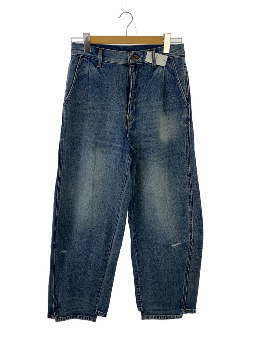 【中古】YENN◆CURVED SEAM DENIM PT/ジーンズズボン下/下つ方/38/IDG/Y234-31041-5【レディースお召しもの】