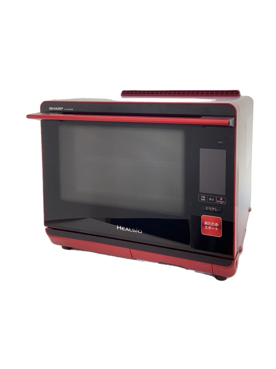 【中古】SHARP◆オーヴン領域 ヘルシオ AX-XW300-R [赤いこと系]【家電・視覚的・オーディオ】