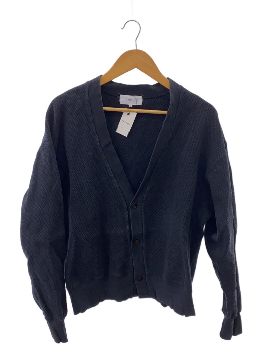 【中古】FOLL◆ジレー(朦々たる)/2/綿織物/BLK/無地/23-070-684-0002-1-0【メンズウェア】