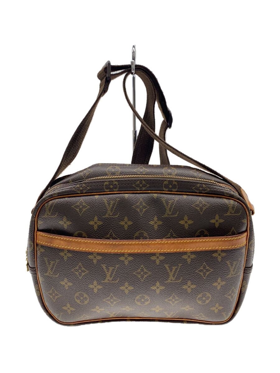 【中古】LOUIS VUITTON◆リポーターPM_モノグラム・キャンバス_BRW/PVC/BRW【バッグ】｜2ｎｄ STREET 店