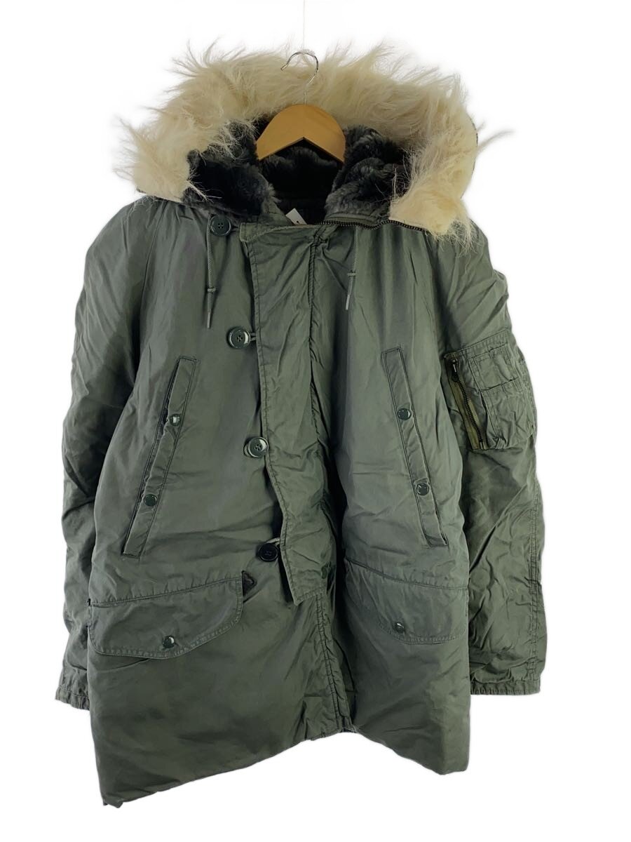 【中古】U.S.AIR FORCE◆80s/81年/N-3B飛翔上衣/M/綿織物/KHK//【メンズウェア】