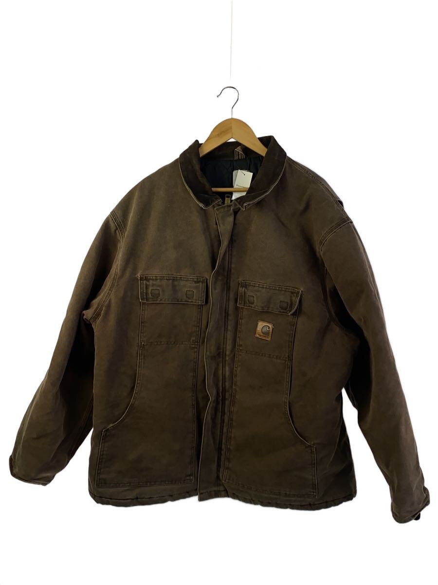 【中古】Carhartt◆トラディショナルジャケット/2L/コットン/BRW/無地【メンズウェア】｜2ｎｄ STREET 店
