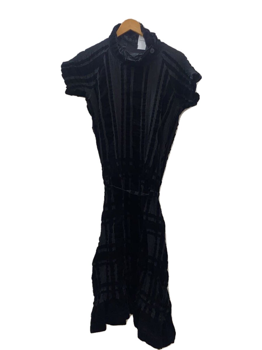 【中古】me ISSEY MIYAKE◆洗濯機産業/半袖衣装/--/綿織物/BLK/MI84FH552【レディース御召しもの】