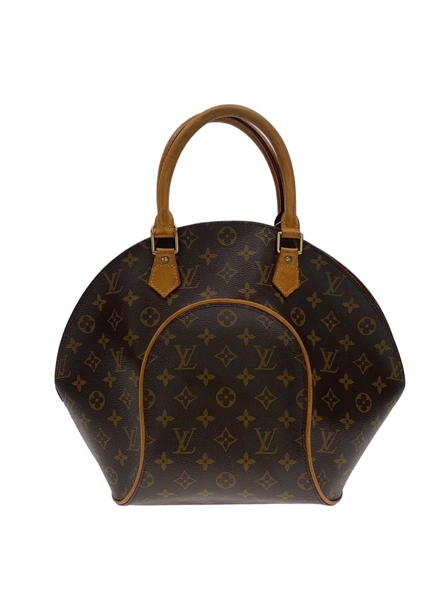 【中古】LOUIS VUITTON◆エリプスMM_モノグラム・帆布/PVC/BRW【御徒面子】