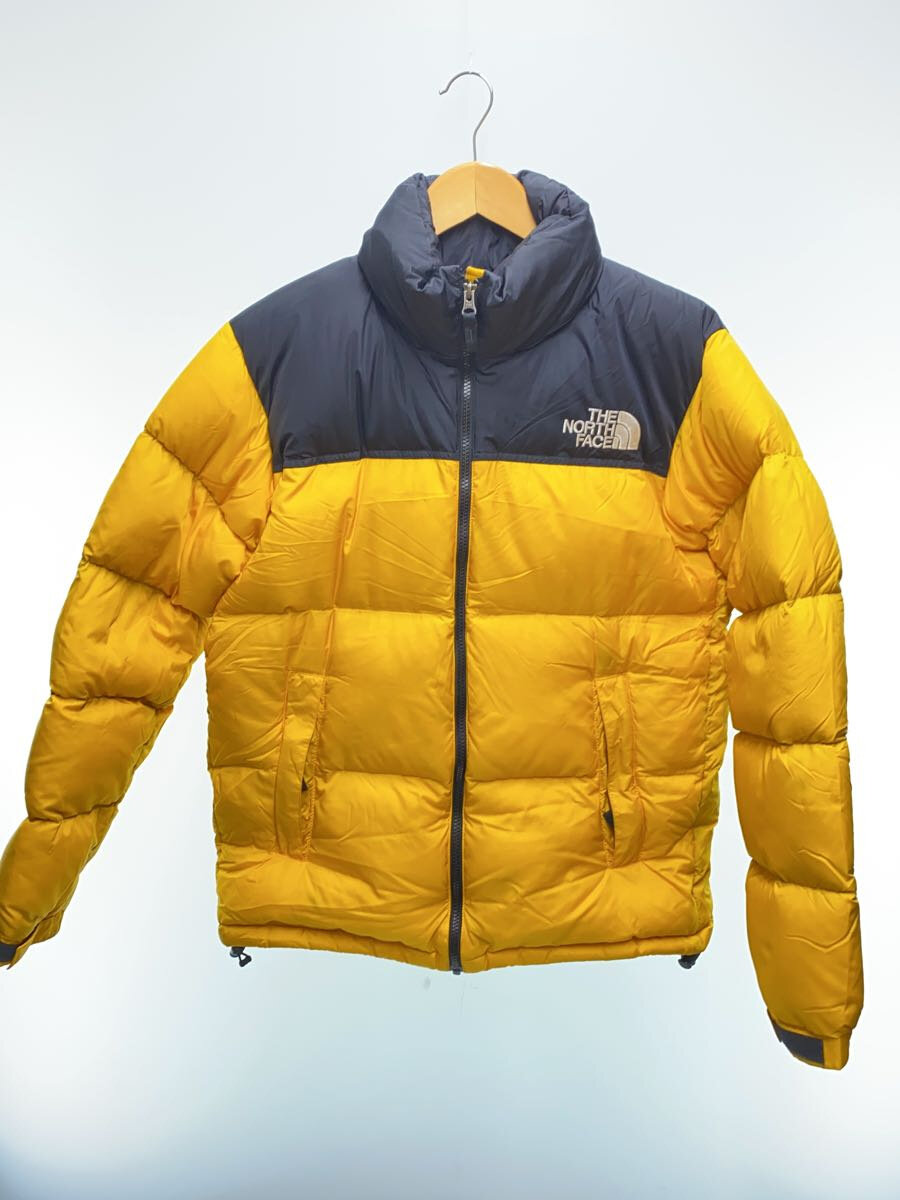 【中古】THE NORTH FACE◆NUPTSE JACKET/ダウンジャケット/L/ポリエステル/YLW/無地/ND91841【メンズウェア】｜2ｎｄ STREET 店