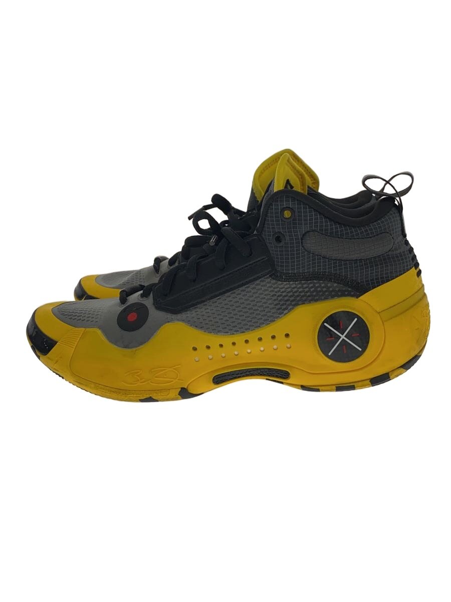 【中古】LI-NING◆ハイカットスニーカー/US10/YLW/ABAS115-10【シューズ】