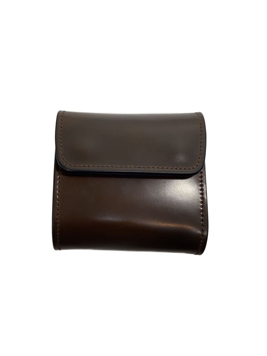 【中古】ROBUSTA LEATHER/3つ折り金入れ/HORWEEN SHELL CORDOVAN/消し印有//【服飾雑貨他】