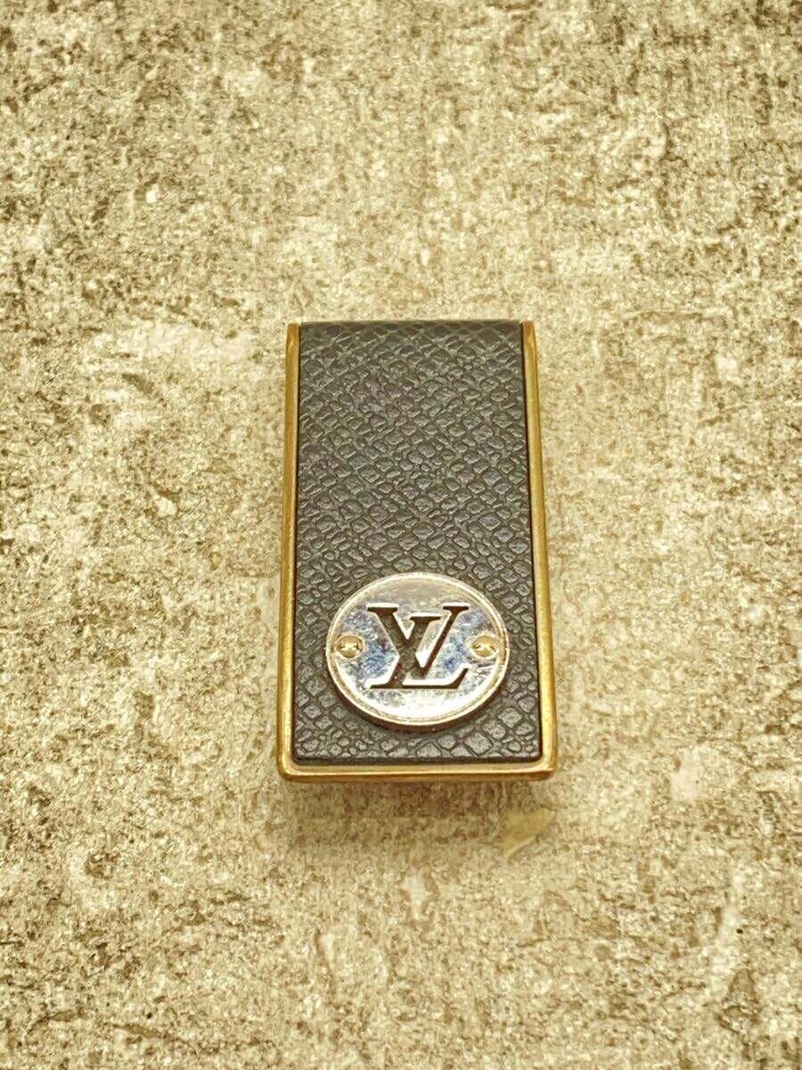 【中古】LOUIS VUITTON◆パンスアビエ・ネオLV野球クラブ_引き分けガ_BLK/牛皮/BLK/メンズ//【服飾雑貨他】