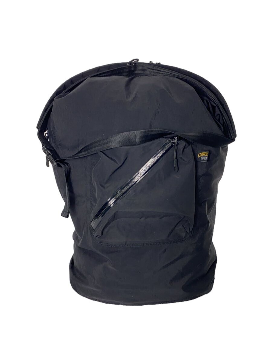 【中古】COMFY OUTDOOR GARMENT◆背嚢/--/BLK/無地【御徒面子】