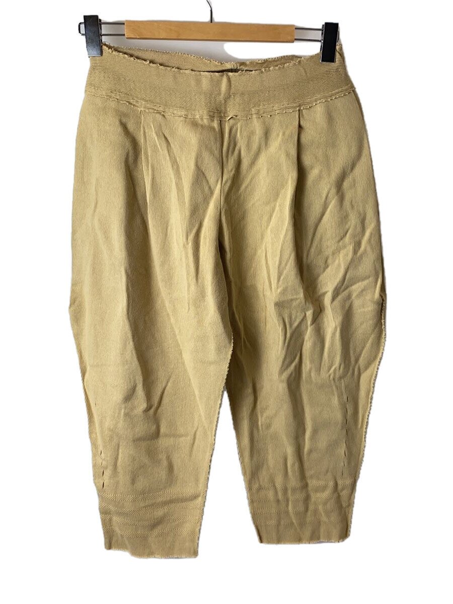 【中古】ISSEY MIYAKE◆サルエルパンツ/2/綿織物/BEG/無地/IM31KF304【レディースお召しもの】