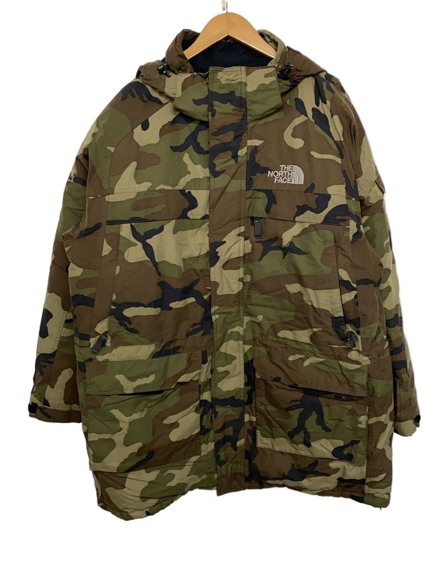 【中古】THE NORTH FACE◆落ち込む上衣/XL/ポリエステル/GRN/間鴨フラ/ND01609【メンズウェア】