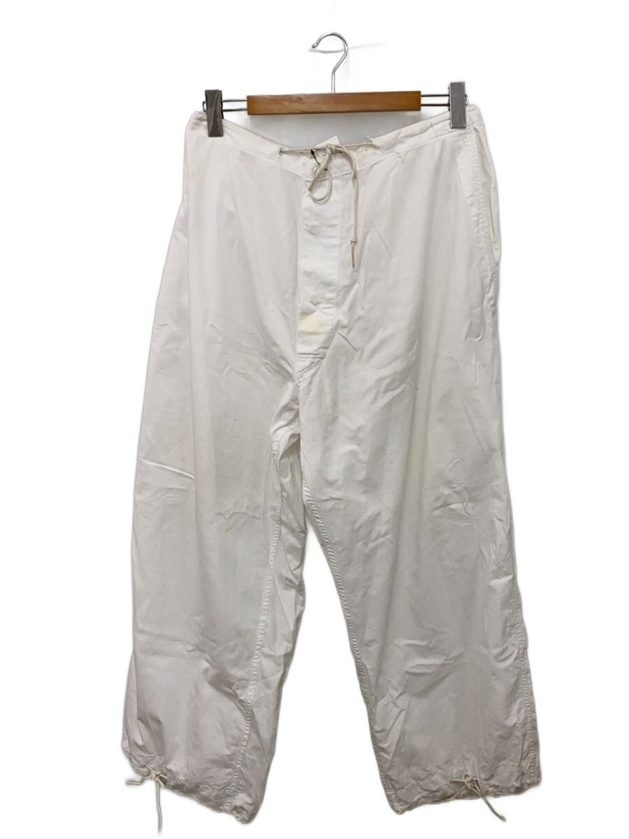 【中古】US.ARMY◆50s/TROUSERS FIELD OVERWHITE MEDIUM/--/--/WHT【メンズウェア】