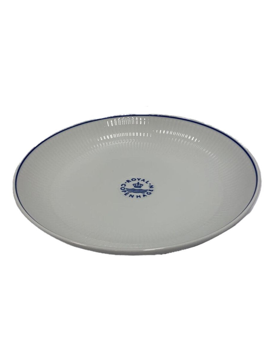 【中古】ROYAL COPENHAGEN◆プレート/WHT/731【キッチン用品】