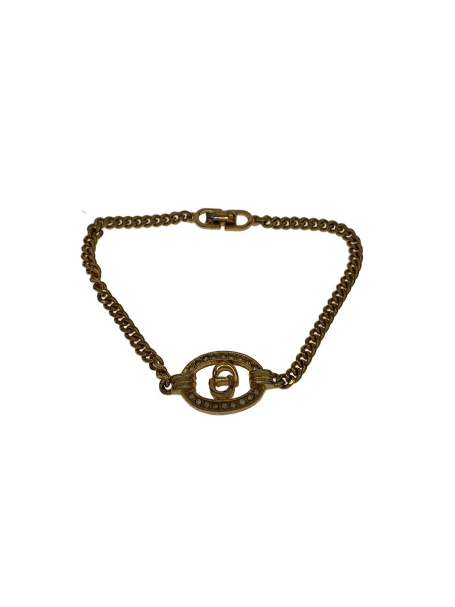 【中古】Christian Dior◆OLD DIOR/腕輪/--/色合い石ころ/GLD/レディース【服飾雑貨他】