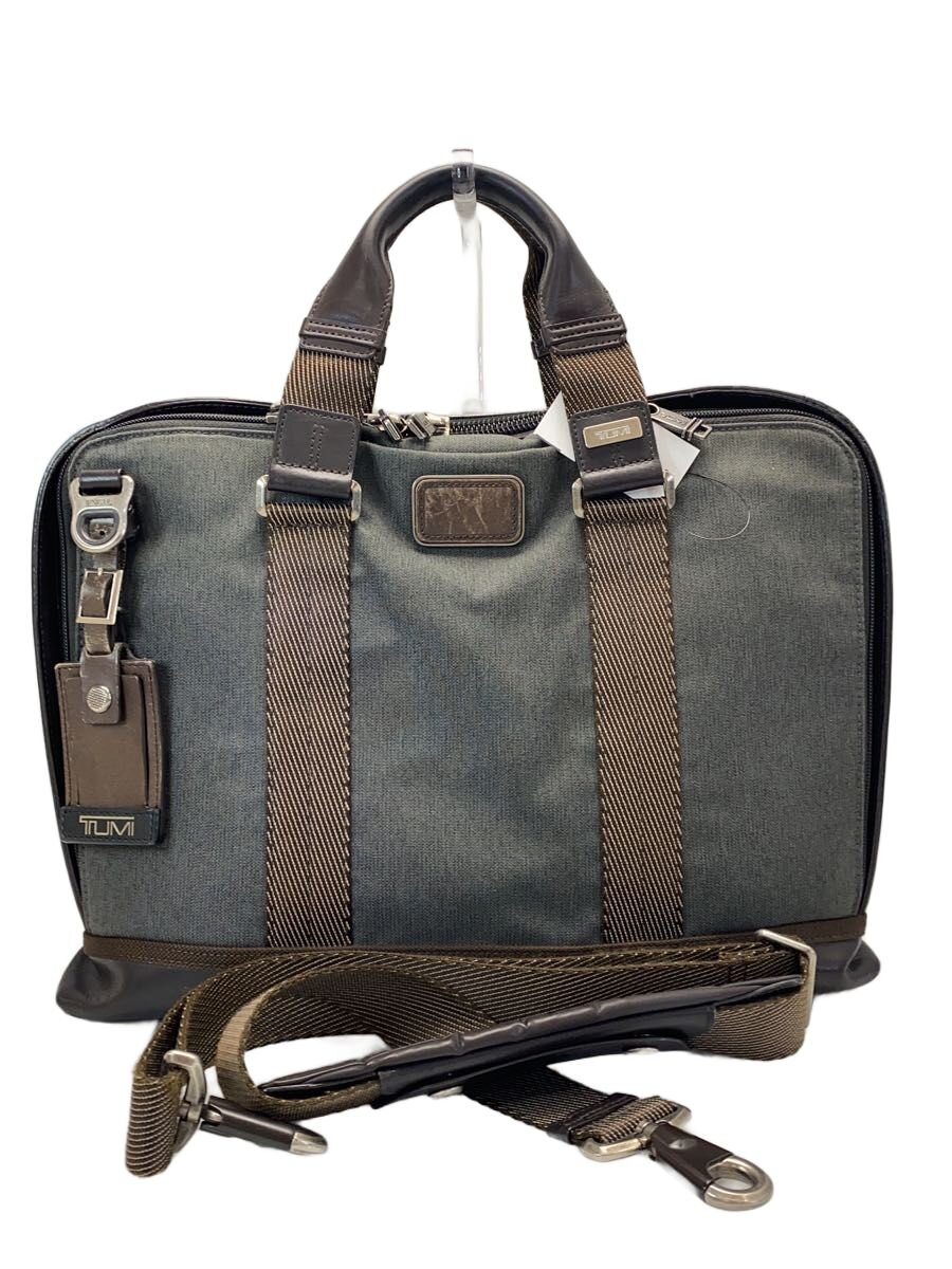 【中古】TUMI◆2WAYブリーフ入れもの/GRY【御徒面子】