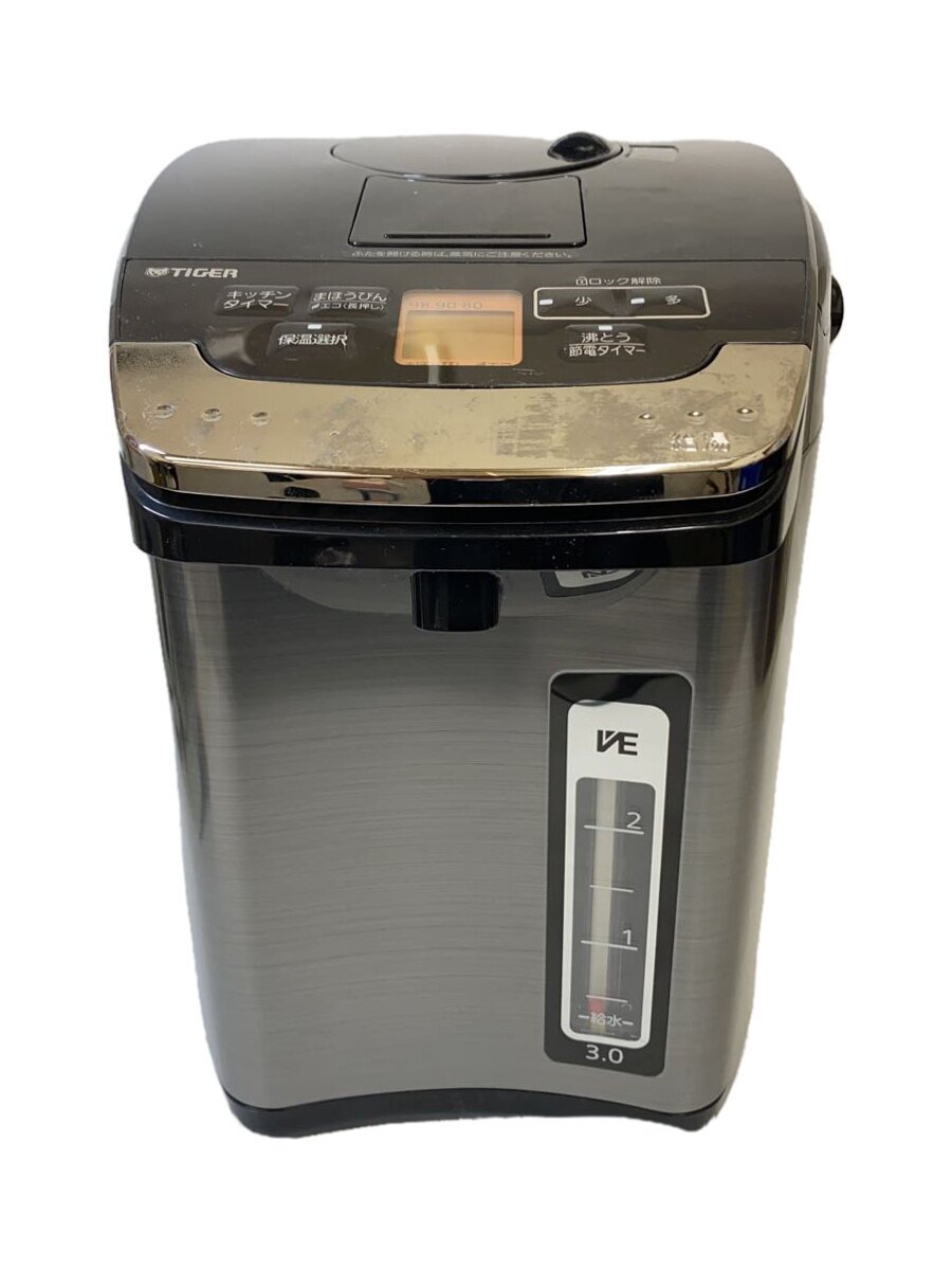 【中古】TIGER◆電気ポット・電気ケトル 蒸気レス 電気まほうびん とく子さん PIG-J300K【家電・ビジュアル・オーディオ】｜2ｎｄ STREET 店