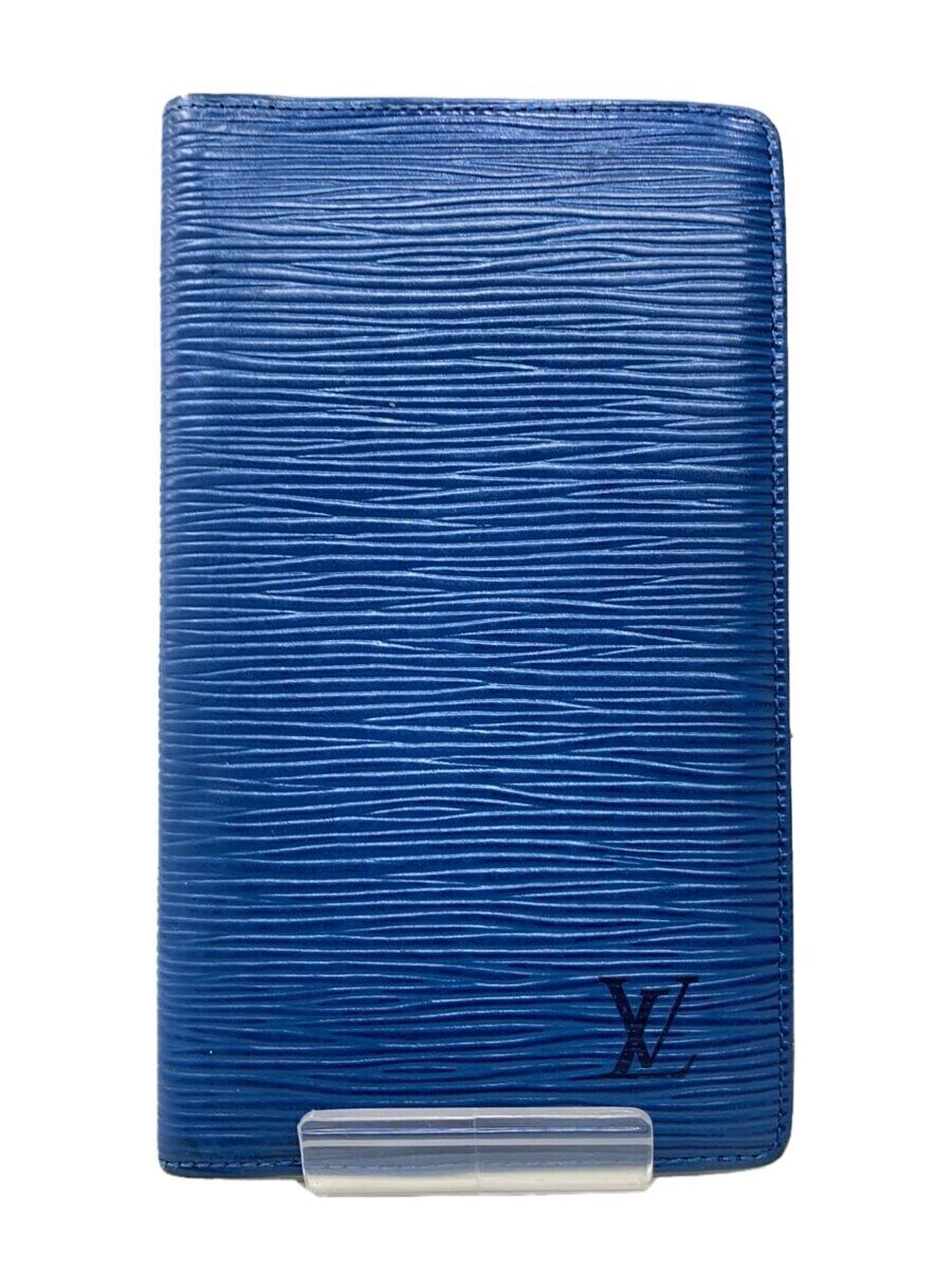 【中古】LOUIS VUITTON◆アジェンダ・ポッシュ_エピ_BLU/レザー/BLU/メンズ【服飾雑貨他】｜2ｎｄ STREET 店