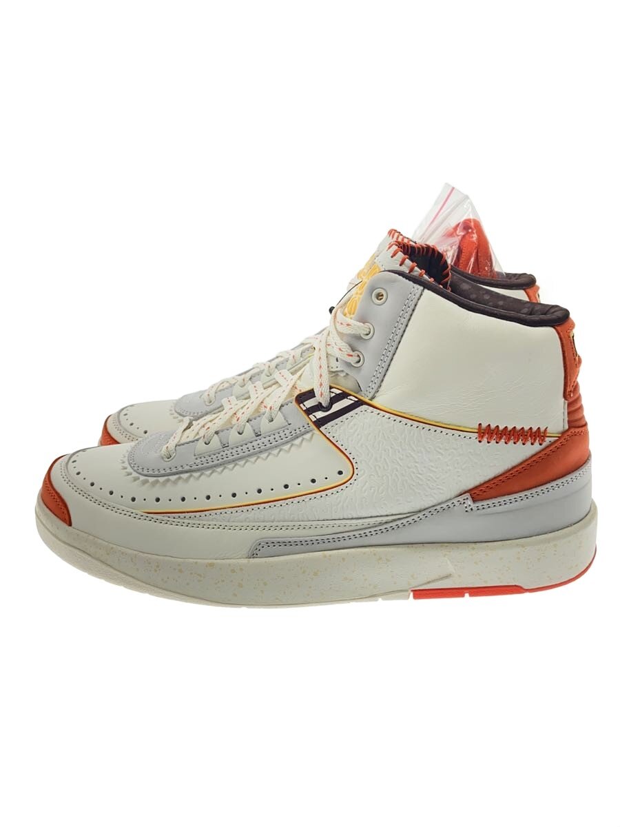 【中古】NIKE◆MAISON CHATEAU ROUGE X AIR JORDAN 2 RETRO SP_住みか 城郭建築 頬べに【シューズ】