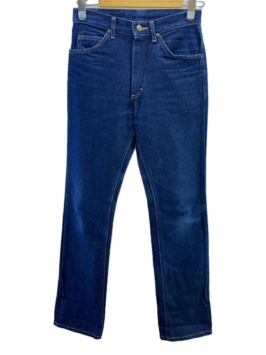 【中古】Lee◆70s/200/濃紺色/42TALON/引っ切り無いズボン下/29/ジーンズ/IDG/無地【メンズウェア】