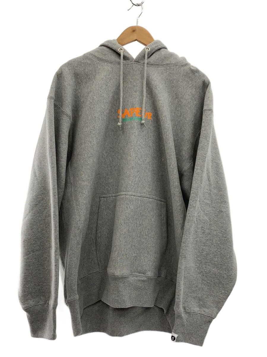 【中古】A Elegantes SAPEur◆パーカー/XL/綿織物/GRY//【メンズウェア】
