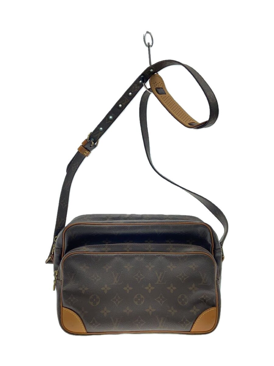 【中古】LOUIS VUITTON◆ナイル_モノグラム・キャンバス_BRW/レザー/BRW/総柄【バッグ】|2nd STREET 店
